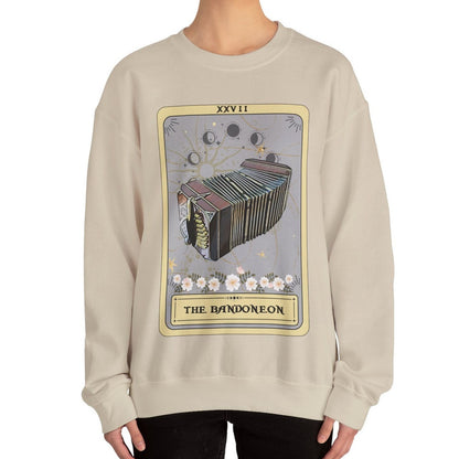 Bandoneon Tarot Card Sweatshirt - Gifts for Bandoneon Players
