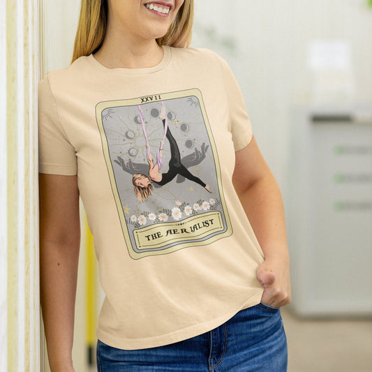 Aerialist Tarot Card Shirt - Aerial Yoga Tee for Aerial Dance Lovers