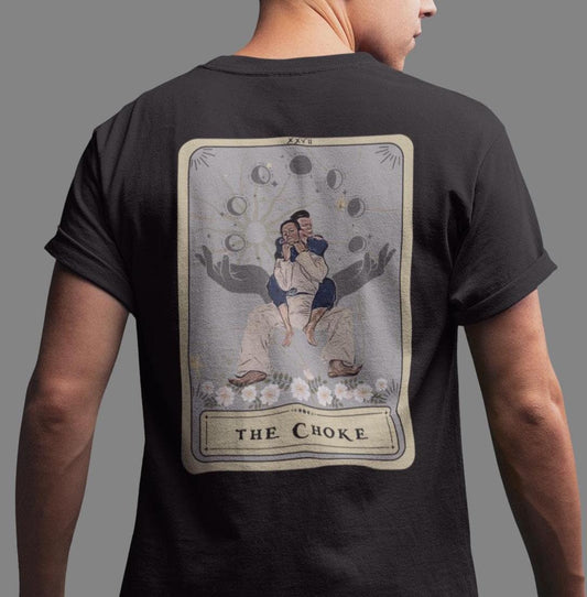 Brazilian Jiu Jitsu Shirt - Naked Choke Tarot Card MMA BJJ Gift
