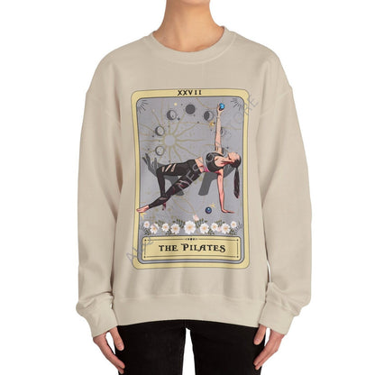 Pilates Tarot Card Sweatshirt - Perfect Gift for Pilates Lovers