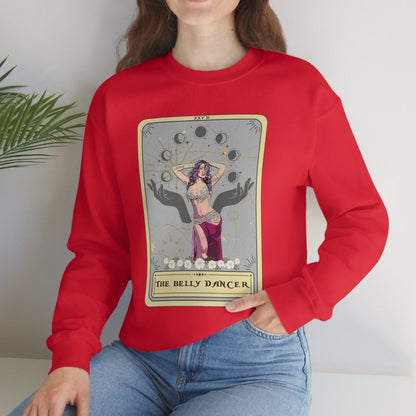 Belly Dance Tarot Card Sweatshirt - Unique Gift for Belly Dancers