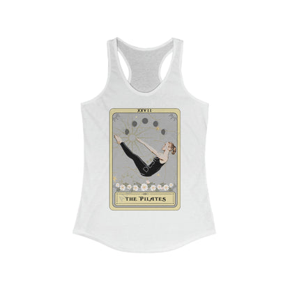 Pilates Tanks, The Pilates Tarot Card Shirt, Pilates Tank Top Pilates Gifts Pilates Shirt Tank Top Racerback, Pilates Lover Gifts