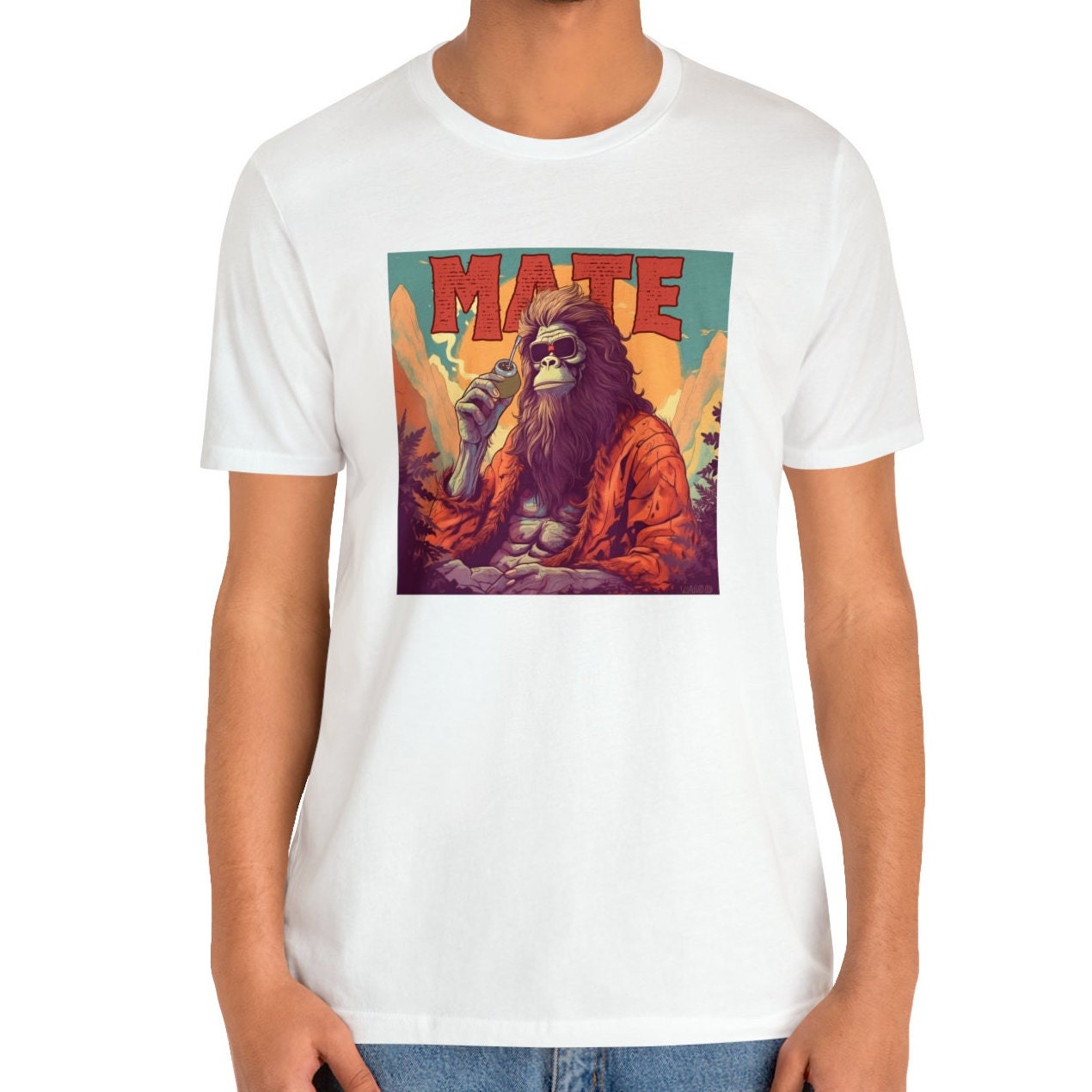 Bigfoot Yerba Mate Shirt, Bigfoot Mate Plant Shirts Yerba Mate Tea Gifts