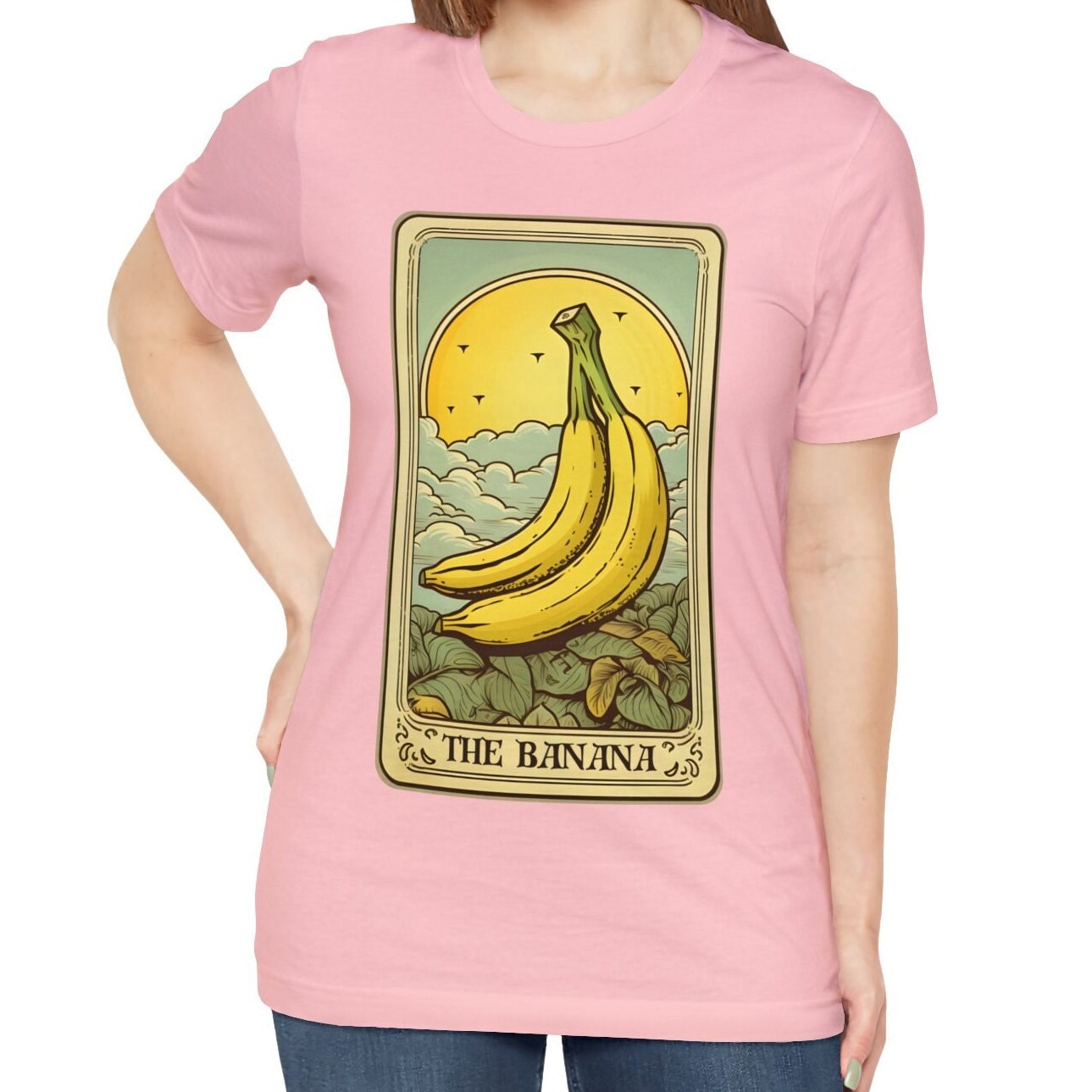 Banana Shirt, The Banana Tarot Card Shirt, Banana Lover Gifts Fruit T-shirt