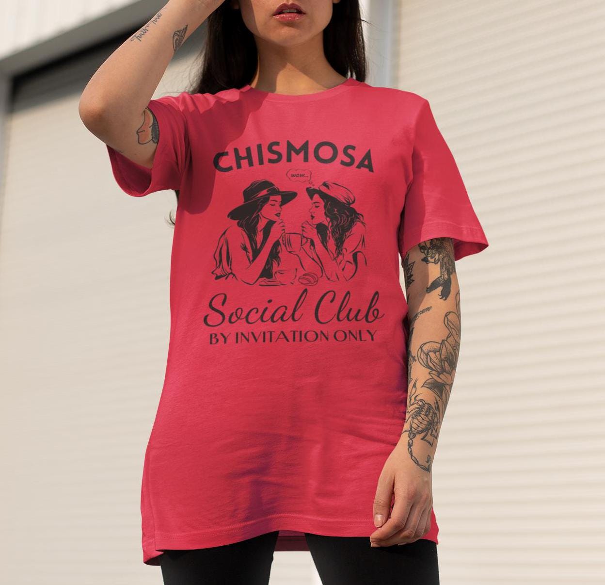 Chismosa Social Club T-Shirt - Funny Latina Cafecito y Chisme Tee