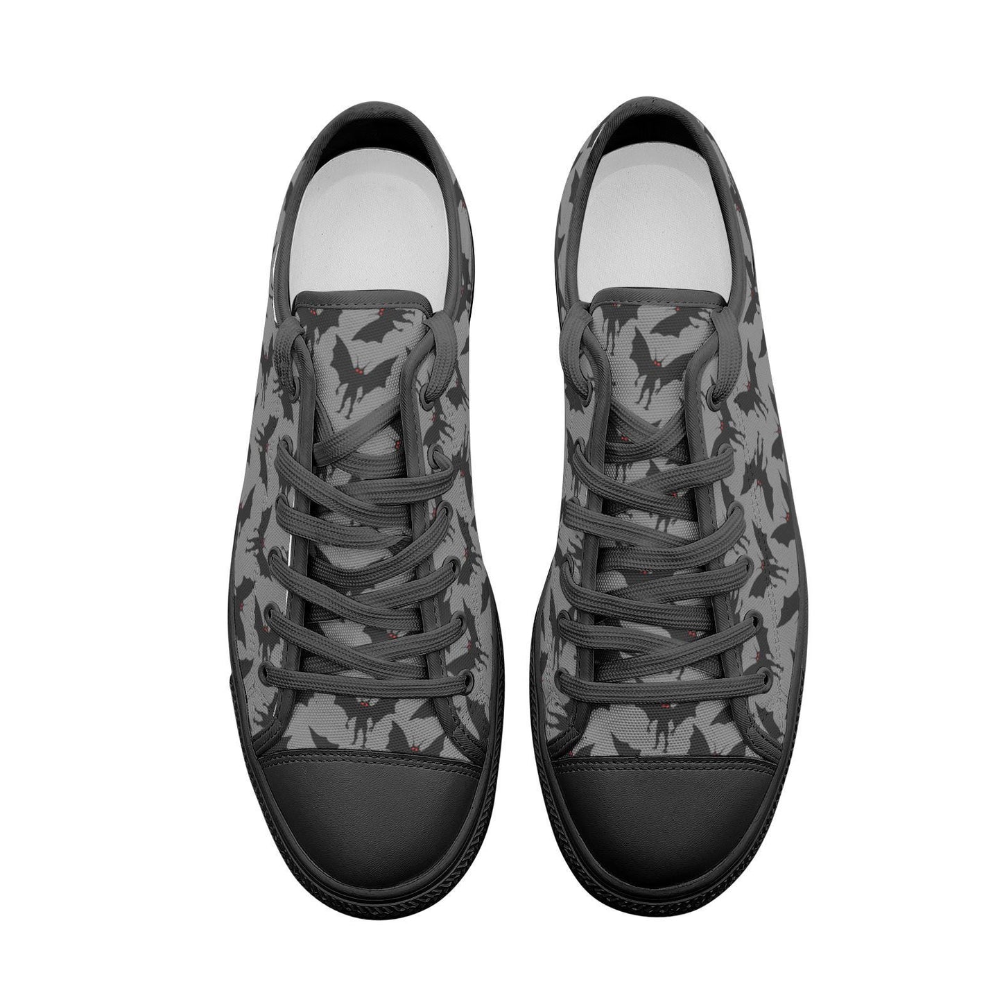 Mothman Sneakers Cryptid Unisex Low Top Canvas Shoes Moth Man