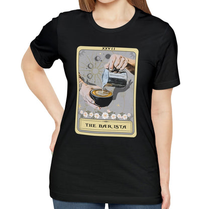 Barista Shirt, Barista Tarot Card Shirt, Barista Gifts Coffee Lover Gift Coffee Shirt