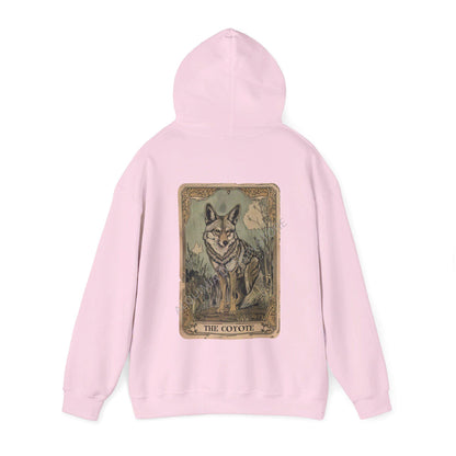 The Coyote Tarot Card Hoodie, Coyote Sweatshirt, Coyote Lover Gifts
