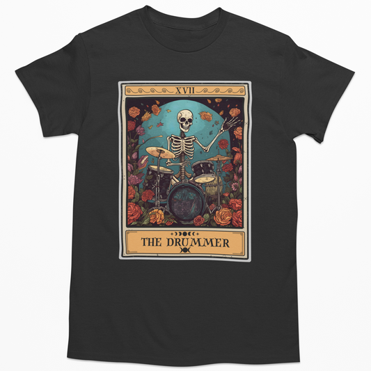 The Drummer Tarot Card Shirt, Drummer Shirt Drum Player Gifts