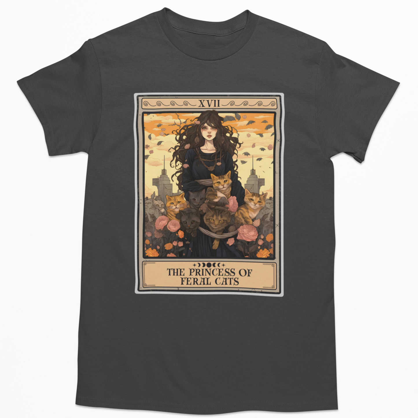 The Princess of Feral Cats Tarot Card Shirt, Cat Lover Gifts