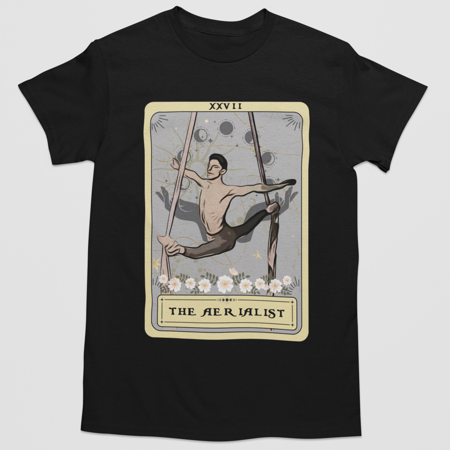 Male Aerialist Tarot Card Shirt