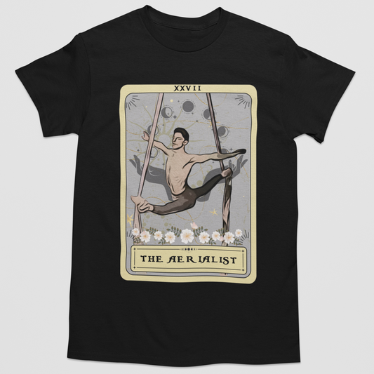 Male Aerialist Tarot Card Shirt