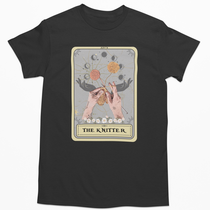 The Knitter Tarot Card Shirt, Gift for Knitting Lover
