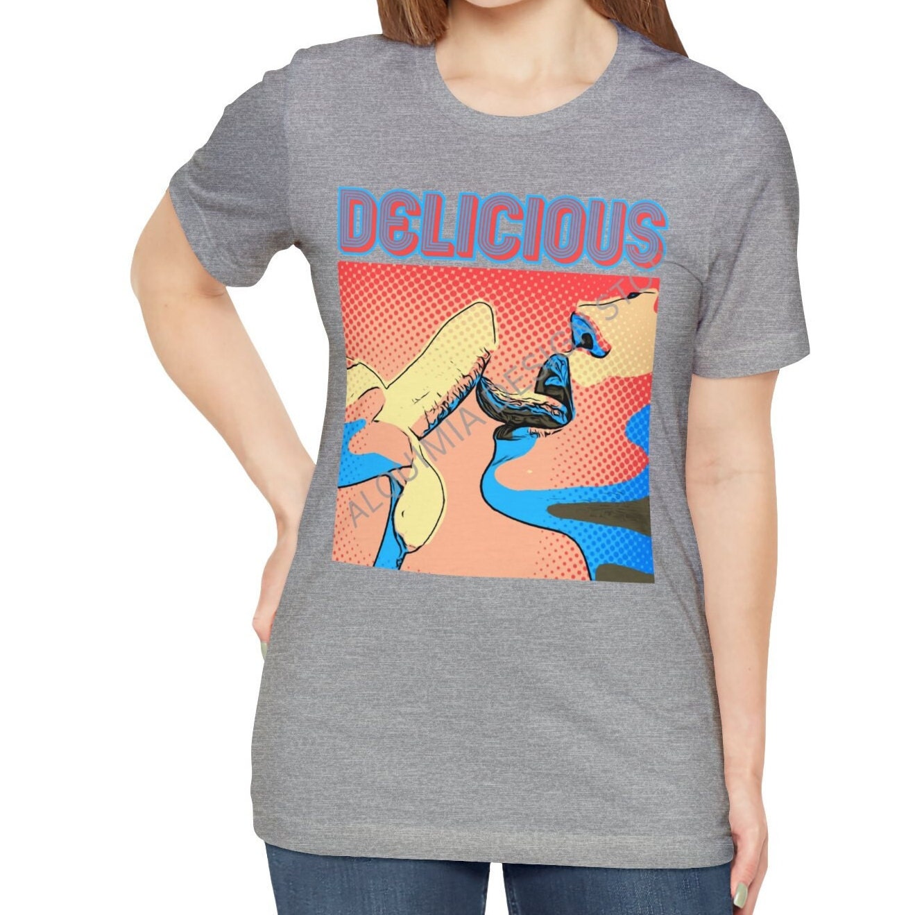 Retro Banana T-Shirt - Vintage Pop Art Tee for Banana Lovers