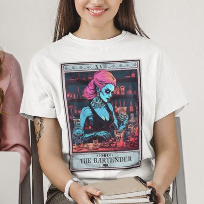 Bartender Shirt, Bartender Tarot Card Shirt Bartending Gift for Bartender Gifts