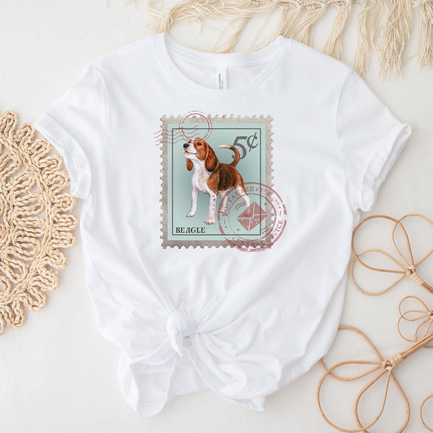 Beagle Shirt - Beagle Mom  Dad T-Shirt Dog Lover Gift Philatelist Collectible