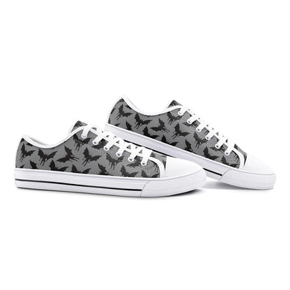 Mothman Sneakers Cryptid Unisex Low Top Canvas Shoes Moth Man
