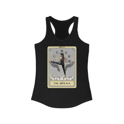 Barre Tank Top, The Barre Tarot Card Sleeveless Shirt Women's Racerback Tank Top