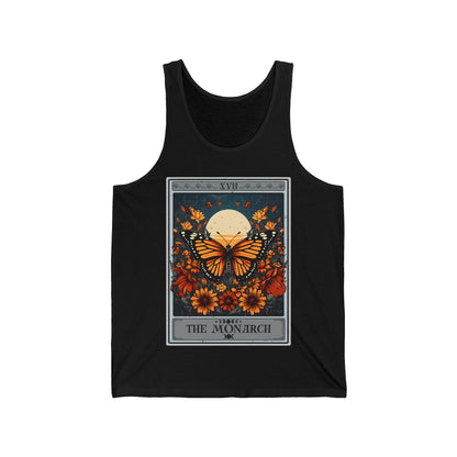 The Monarch Butterfly Tarot Card Tank Top Monarch Butterfly Shirt