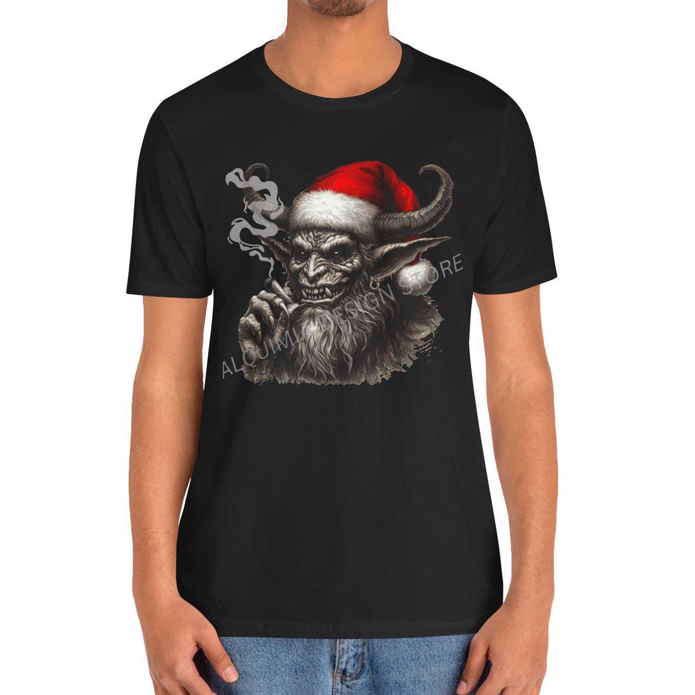 Krampus Stoner Shirt - Cannabis Christmas Gift