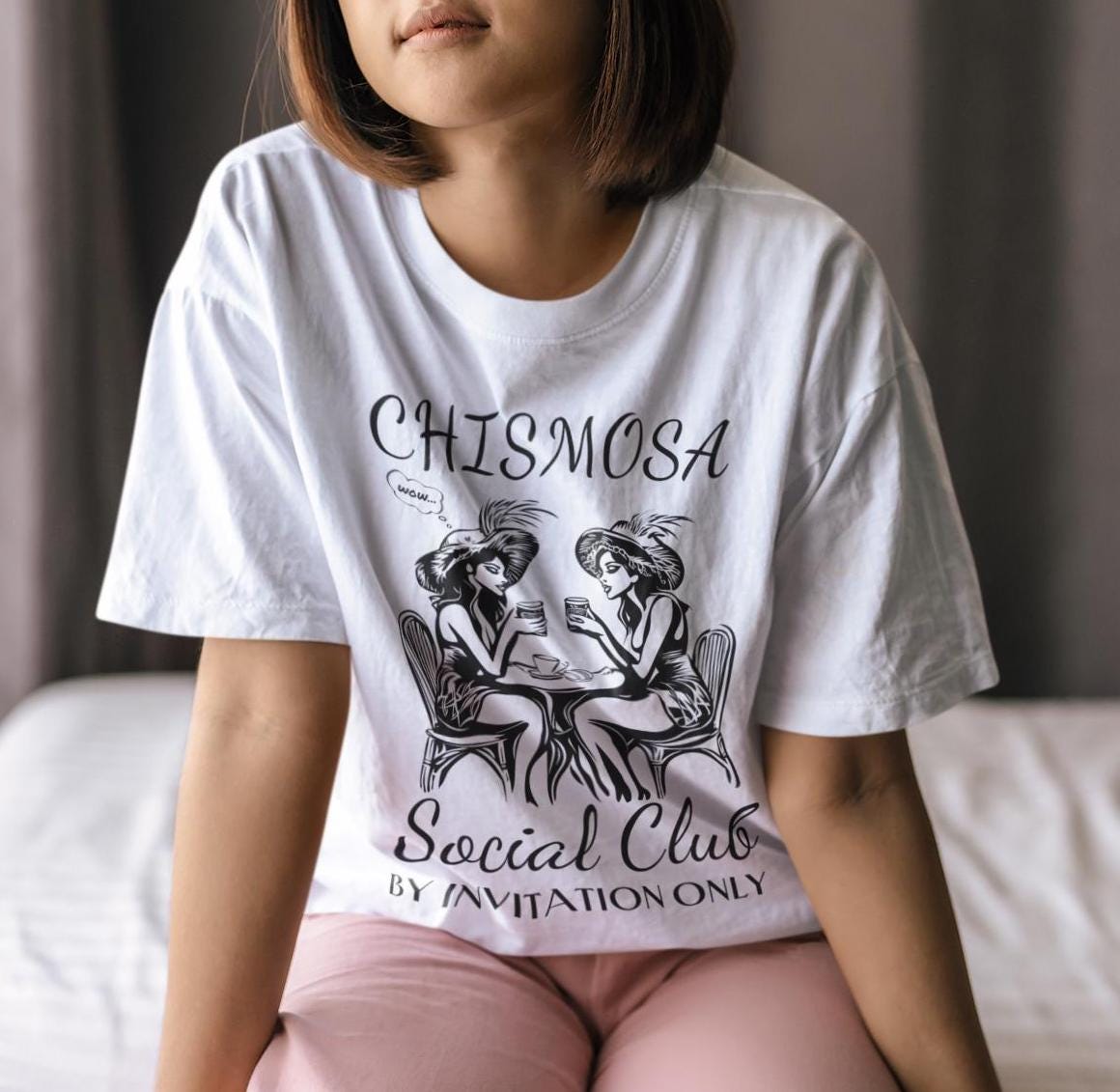 Latina Chisme Tee - Funny Cafecito Social Club Shirt