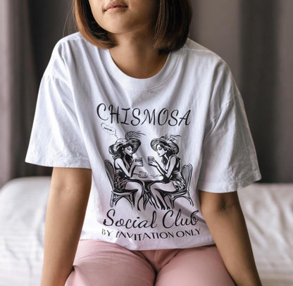 Latina Chisme Tee - Funny Cafecito Social Club Shirt