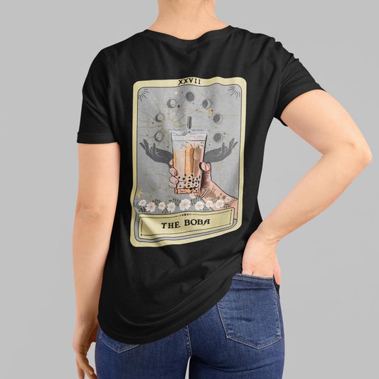 Boba Tarot Card Shirt - Bubble Tea Gift for Boba Lovers