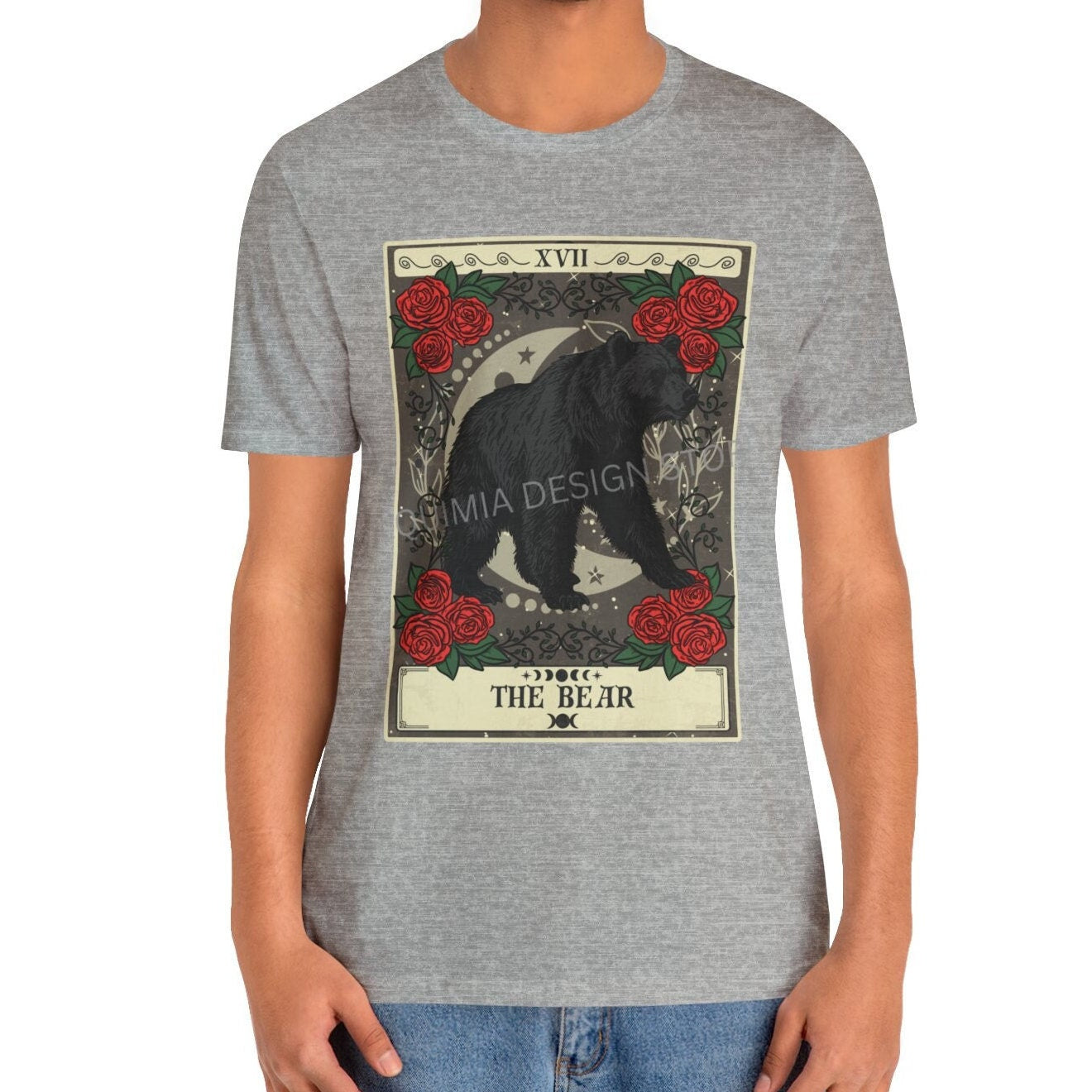 Bear Shirt, The Bear Tarot Card Shirt, Bear Spirit Animal Bear T-shirt