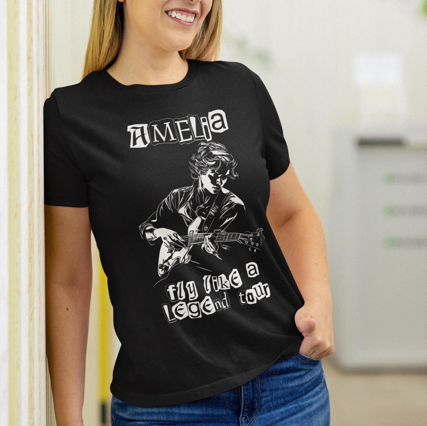 Amelia Earhart Fly Like a Legend Tour Shirt, Women History T-shirt