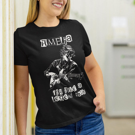 Amelia Earhart Fly Like a Legend Tour Shirt, Women History T-shirt