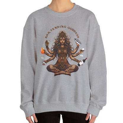 Bartender Sweatshirt - Bartending Goddess Gift for Women