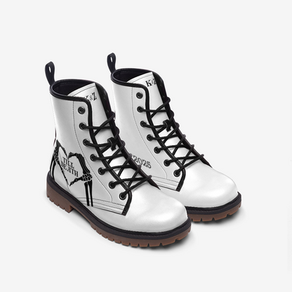 Till Death Custom Bride Boots, Wedding Boots