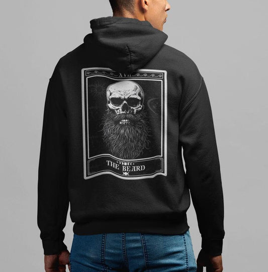 The Beard Tarot Card Hoodie, Beard Sweatshirt, Bearded Man Gift