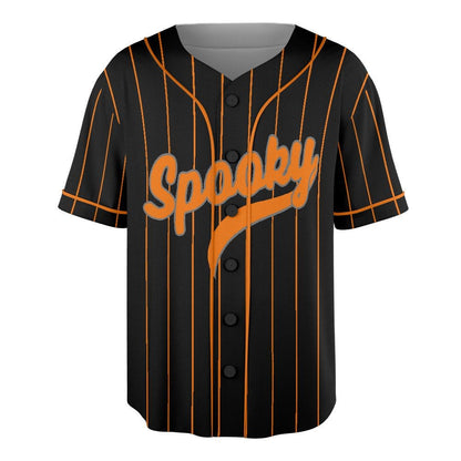 Halloween Baseball Jersey, Spooky Halloween 31 Unisex Shirt Baseball Jersey