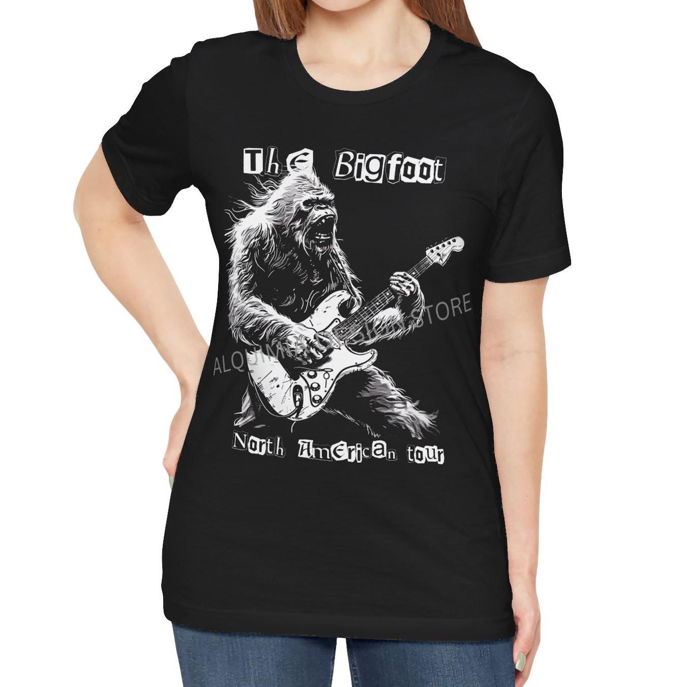 Bigfoot Tour Shirt - Sasquatch Cryptid T-Shirt for Outdoors Lovers