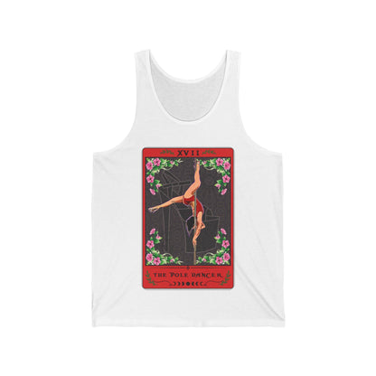 The Pole Dancer Tarot Card Tank Top, Pole Dance Tank Top, Pole Dancing Shirt