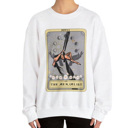 Aerialist Tarot Card Sweatshirt - Unique Aerial Dancer Gift