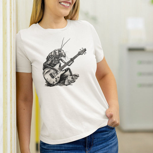 Bassist Cockroach Shirt - Bass Guitar Player Gift
