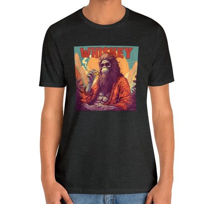 Bigfoot Whiskey Shirt, Bigfoot Cocktail Shirts Whiskey Gifts Sasquatch