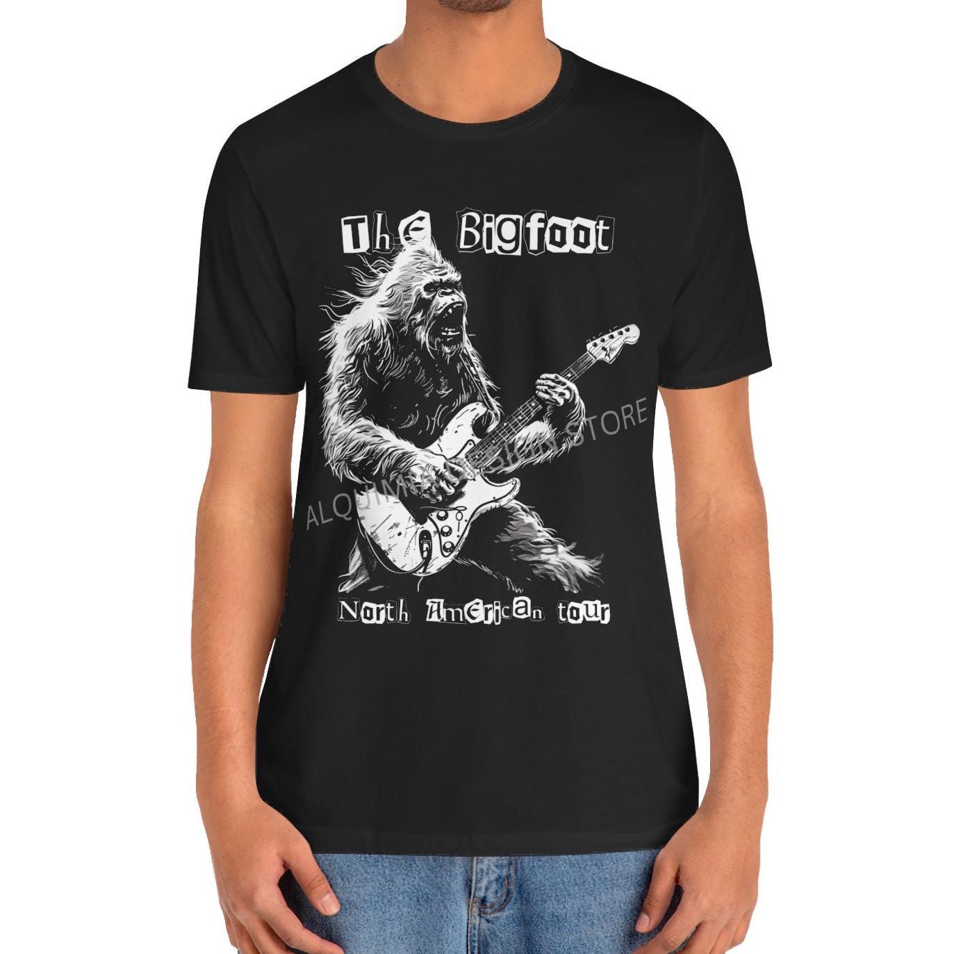 Bigfoot Tour Shirt - Sasquatch Cryptid T-Shirt for Outdoors Lovers