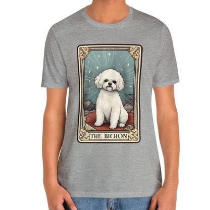 Bichon Frise Shirt, The Bichon Tarot Card Shirt, Bichon Mom Shirt, Bichon Frise Mom Gifts
