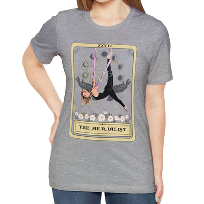 Aerialist Tarot Card Shirt - Aerial Yoga Tee for Aerial Dance Lovers