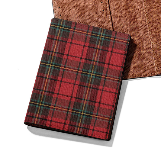 Red Tartan Passport Holder Plaid Passport Cover Travel Gift Scottish Tartan