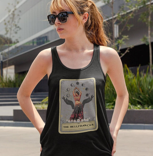 Belly Dance Tarot Tank Top - Belly Dancing Shirt  Gift