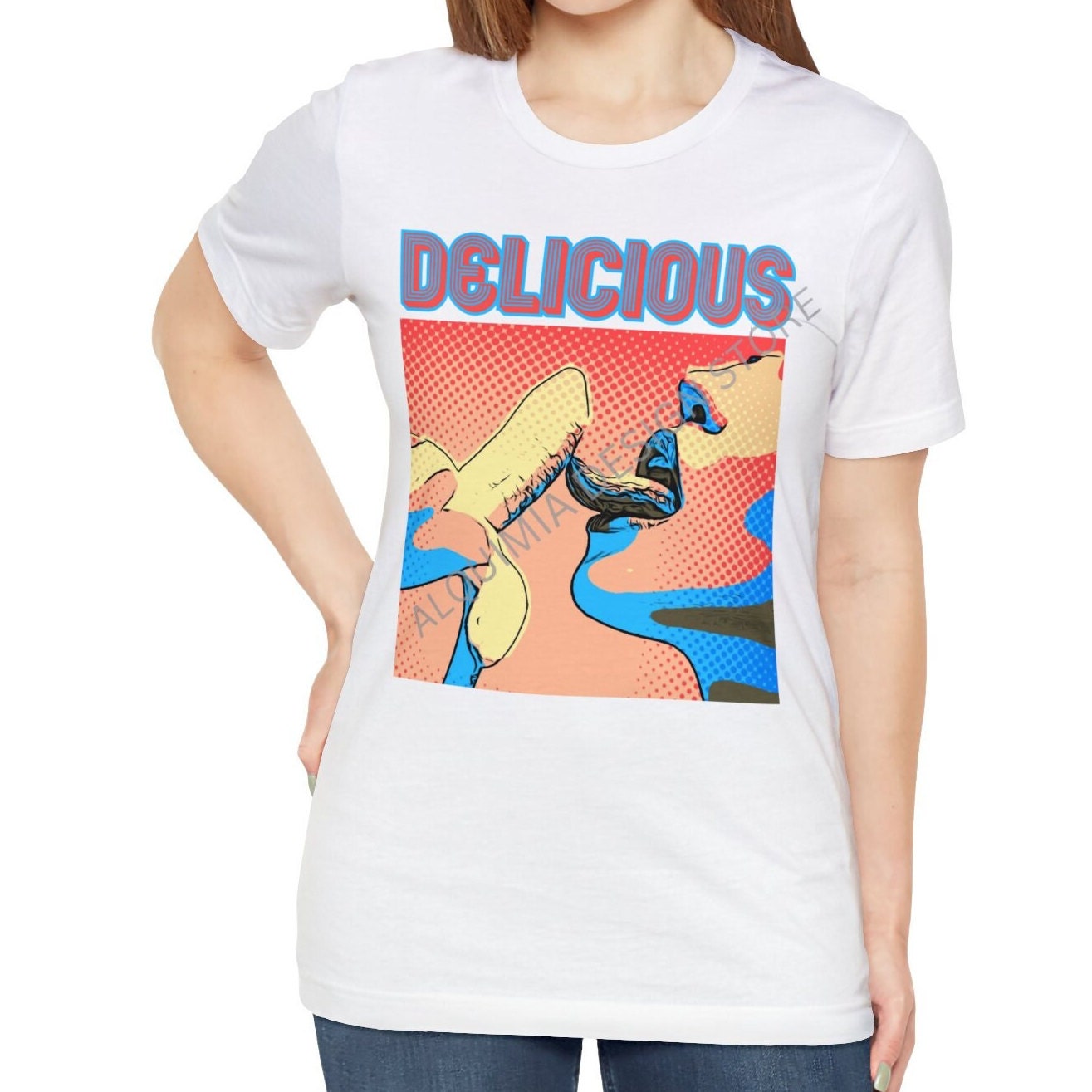 Retro Banana T-Shirt - Vintage Pop Art Tee for Banana Lovers