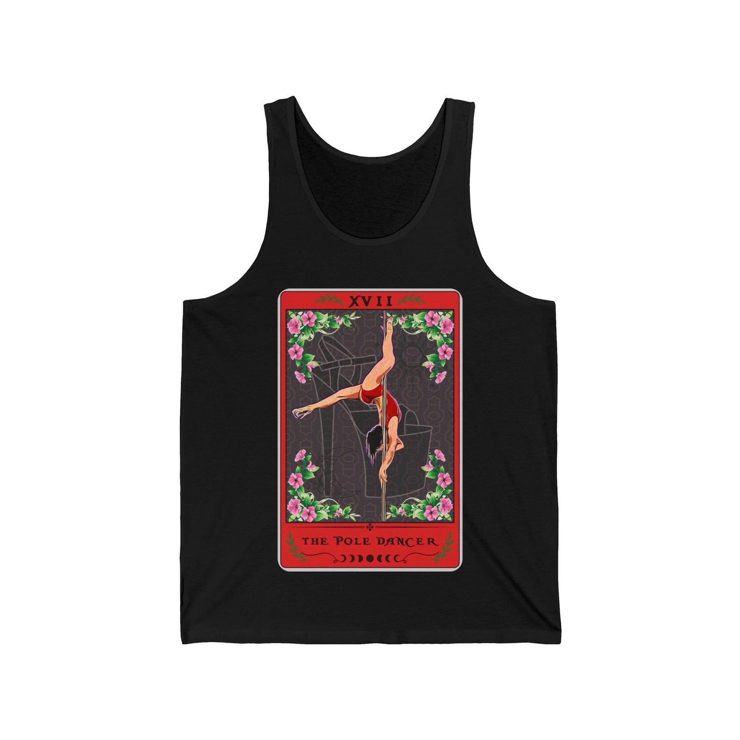 The Pole Dancer Tarot Card Tank Top, Pole Dance Tank Top, Pole Dancing Shirt