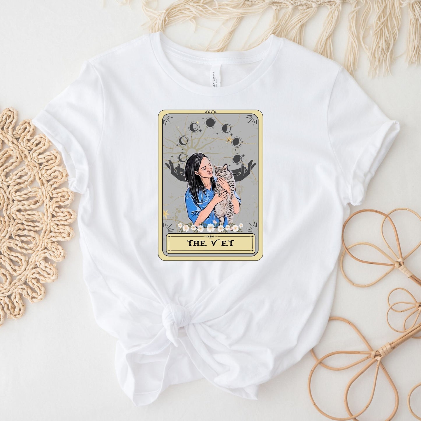 The Vet Tarot Card T-Shirt, Veterinarian