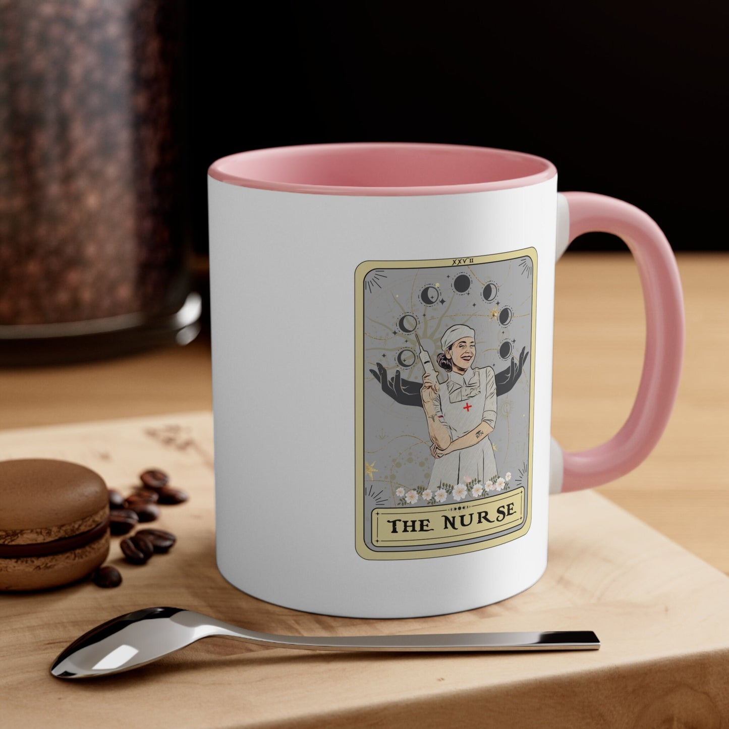 The Nurse Funny Tarot Card Mug