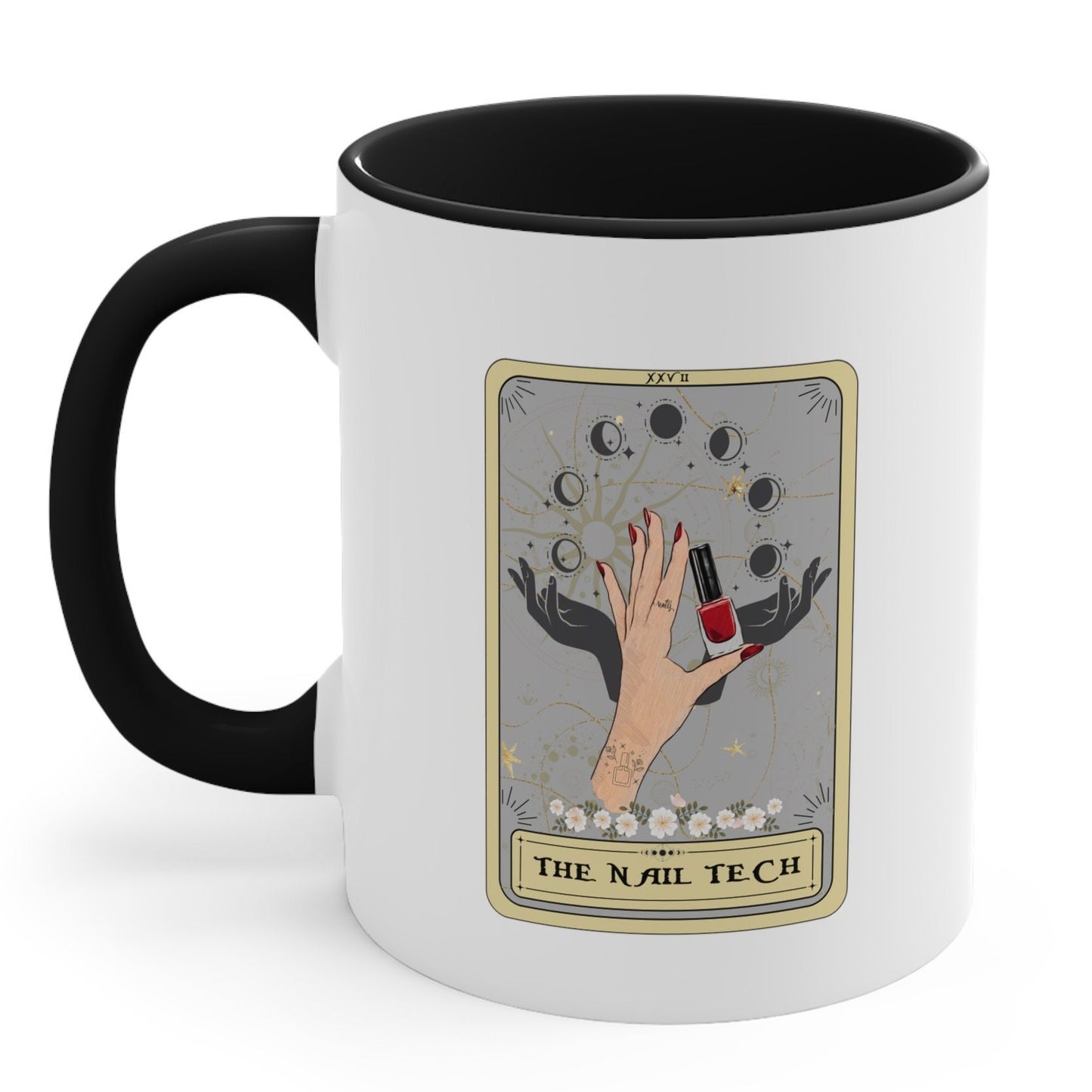 The Nail Tech Tarot Card Mug