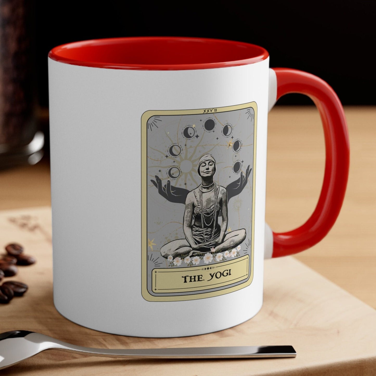 The Yogi Tarot Card Mug, Yoga Lover